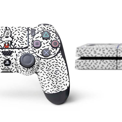 Disney Friends Pluto Confused PS4 Console and Controller Bundle Skin