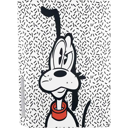 Disney Friends Pluto Confused PS5 Console Skin