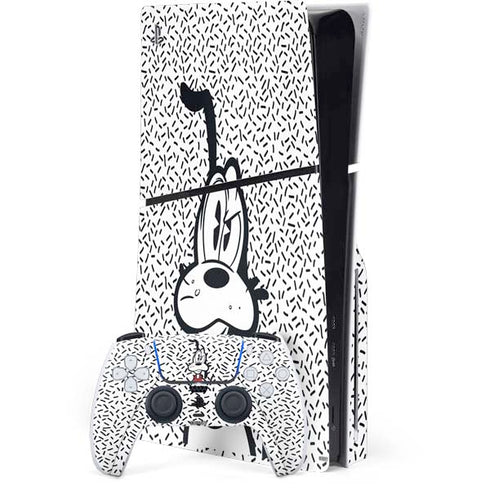 Disney Friends Pluto Confused PS5 Slim Disk Bundle Skin