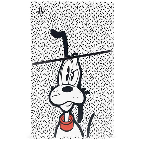 Disney Friends Pluto Confused PS5 Slim Disk Bundle Skin