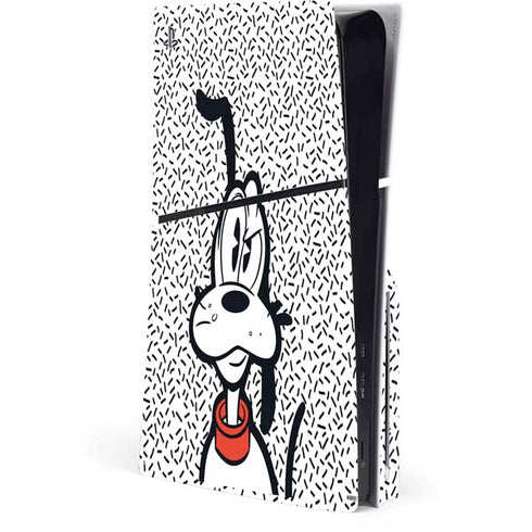 Disney Friends Pluto Confused PS5 Slim Disk Console Skin