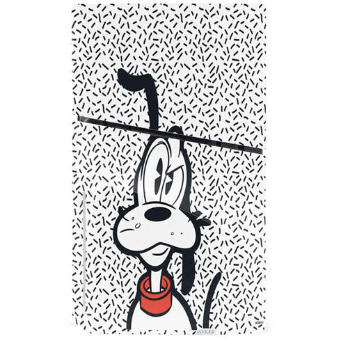 Disney Friends Pluto Confused PS5 Slim Disk Console Skin