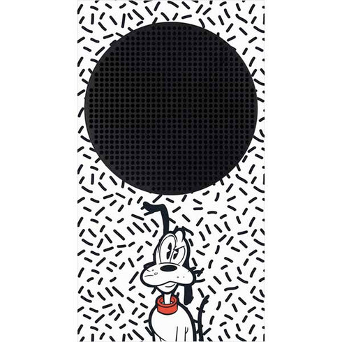 Disney Friends Pluto Confused Xbox Series S Console Skin