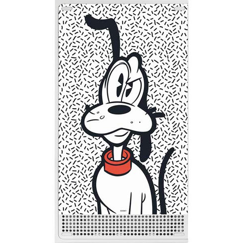 Disney Friends Pluto Confused Xbox Series S Console Skin