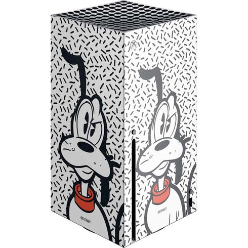 Disney Friends Pluto Confused Xbox Series X Console Skin
