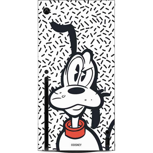 Disney Friends Pluto Confused Xbox Series X Console Skin