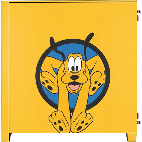 Disney Friends Pluto Corsair 4000D Tempered Glass Mid-Tower ATX Case Skin
