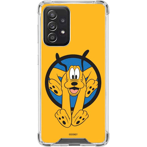 Disney Friends Pluto Galaxy A52 5G Clear Case