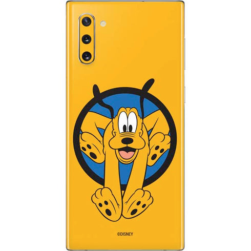 Disney Friends Pluto Galaxy Note 10 Skin