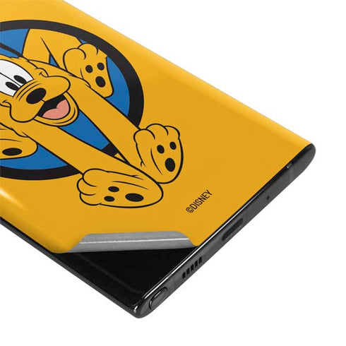 Disney Friends Pluto Galaxy Note 10 Skin