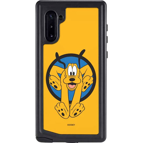 Disney Friends Pluto Galaxy Note 10 Waterproof Case