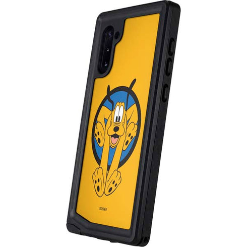 Disney Friends Pluto Galaxy Note 10 Waterproof Case