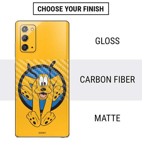 Disney Friends Pluto Galaxy Note20 5G Skin