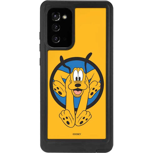 Disney Friends Pluto Galaxy Note20 5G Waterproof Case