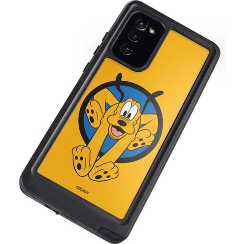 Disney Friends Pluto Galaxy Note20 5G Waterproof Case