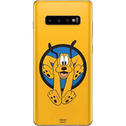Disney Friends Pluto Galaxy S10 Plus Skin