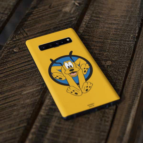 Disney Friends Pluto Galaxy S10 Plus Skin