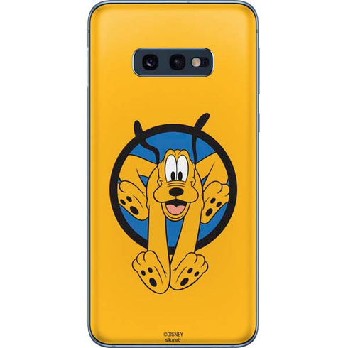 Disney Friends Pluto Galaxy S10e Skin