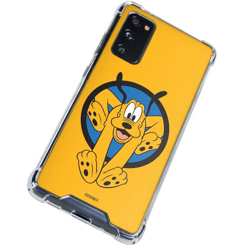 Disney Friends Pluto Galaxy S20 FE Clear Case