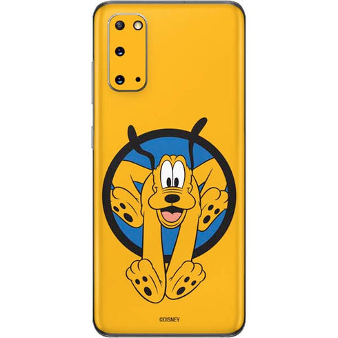 Disney Friends Pluto Galaxy S20 Skin