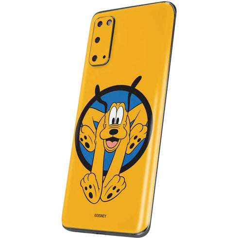 Disney Friends Pluto Galaxy S20 Skin