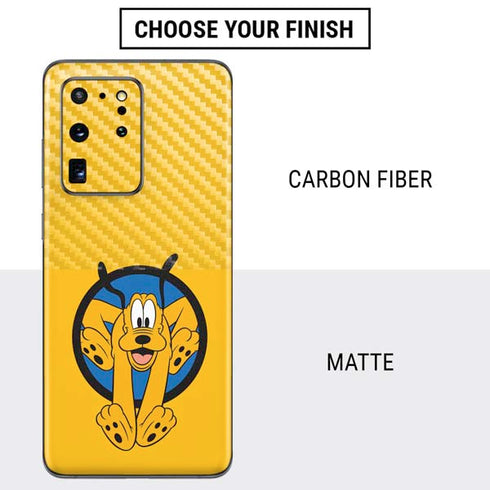 Disney Friends Pluto Galaxy S20 Ultra 5G Skin