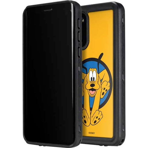 Disney Friends Pluto Galaxy S20 Waterproof Case