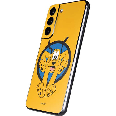 Disney Friends Pluto Galaxy S22 Skin