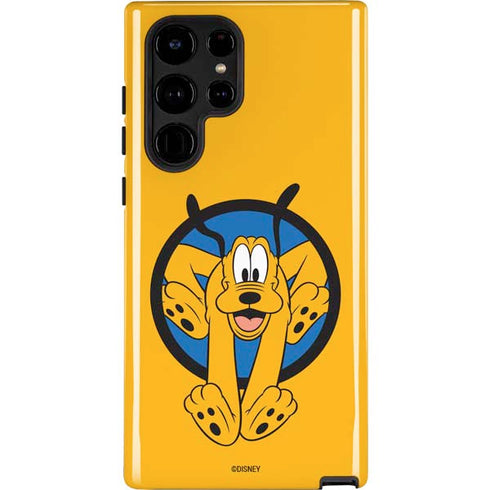 Disney Friends Pluto Galaxy S22 Ultra Pro Case