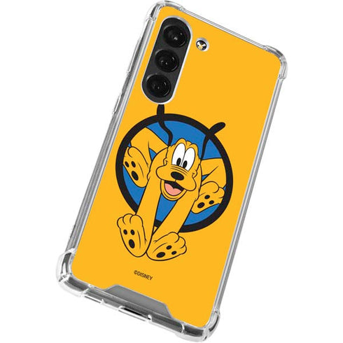 Disney Friends Pluto Galaxy S23 Clear Case