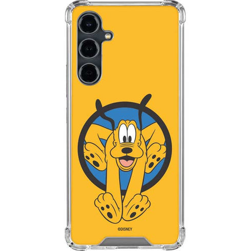 Disney Friends Pluto Galaxy S23 FE Clear Case