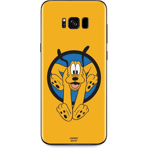 Disney Friends Pluto Galaxy S8 Skin