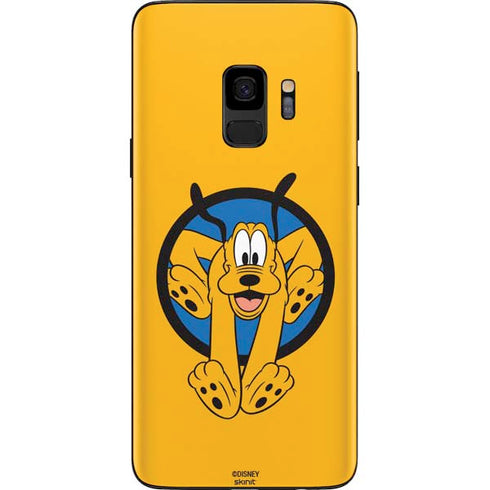 Disney Friends Pluto Galaxy S9 Skin