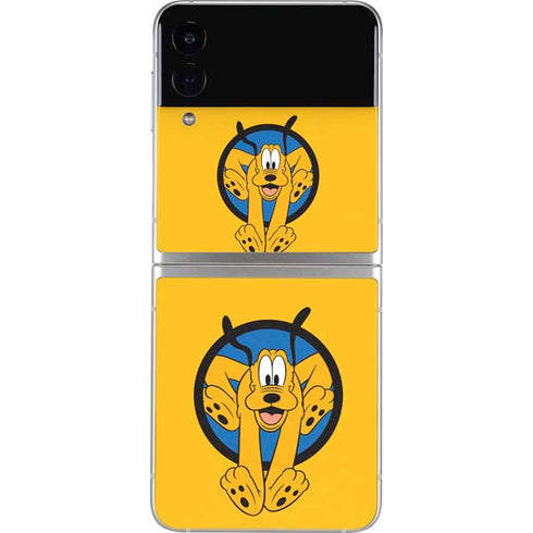 Disney Friends Pluto Galaxy Z Flip3 5G Skin