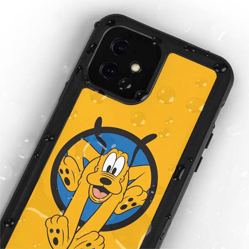 Disney Friends Pluto iPhone 12 Mini Waterproof Case