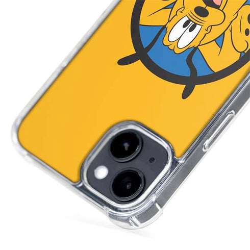 Disney Friends Pluto iPhone 15 Plus MagSafe Case