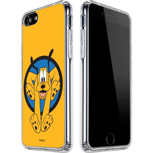 Disney Friends Pluto iPhone SE (2nd & 3rd Gen) Clear Case