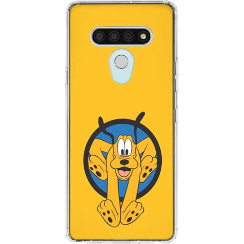 Disney Friends Pluto LG Stylo 6 Clear Case