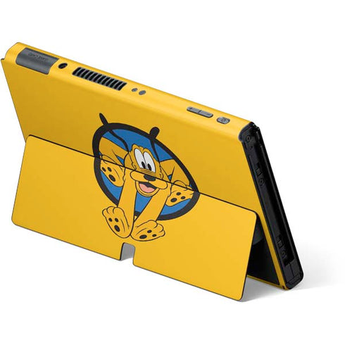 Disney Friends Pluto Nintendo Switch OLED (2021) Skin