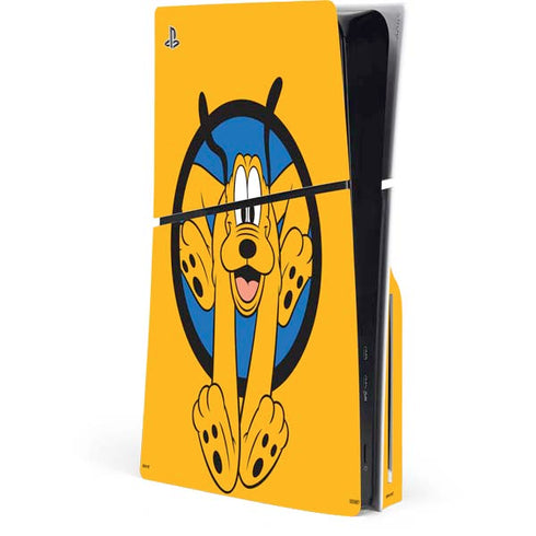 Disney Friends Pluto PS5 Slim Disk Console Skin