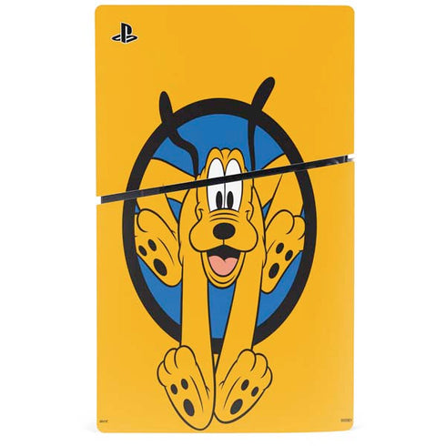 Disney Friends Pluto PS5 Slim Disk Console Skin