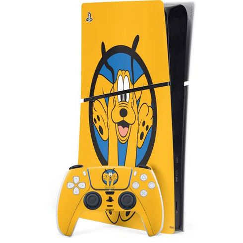 Disney Friends Pluto PS5 Slim Digital Edition Console Skin