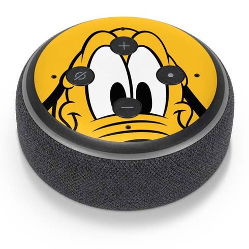 Disney Friends Pluto Up Close Amazon Echo Dot Skin