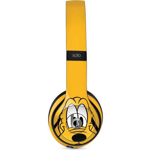 Disney Friends Pluto Up Close Beats Solo 2 Wired Skin