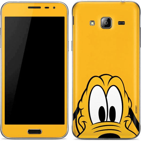 Disney Friends Pluto Up Close Galaxy J3 Skin