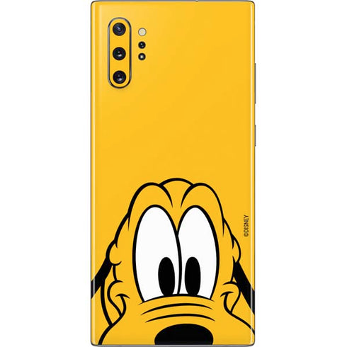 Disney Friends Pluto Up Close Galaxy Note 10 Plus Skin