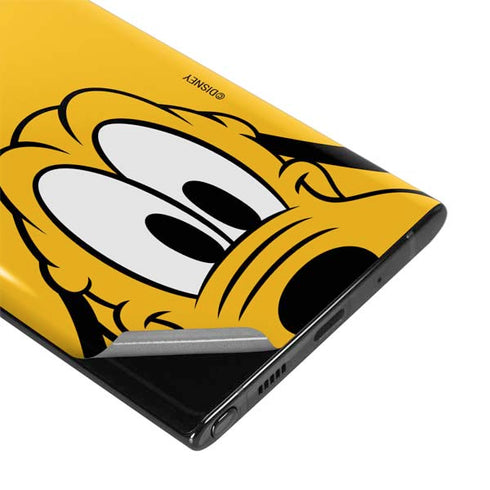 Disney Friends Pluto Up Close Galaxy Note 10 Plus Skin