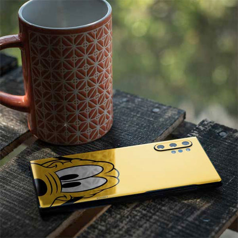 Disney Friends Pluto Up Close Galaxy Note 10 Plus Skin