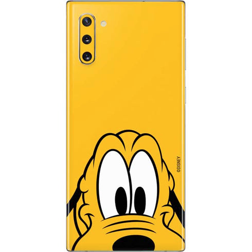 Disney Friends Pluto Up Close Galaxy Note 10 Skin