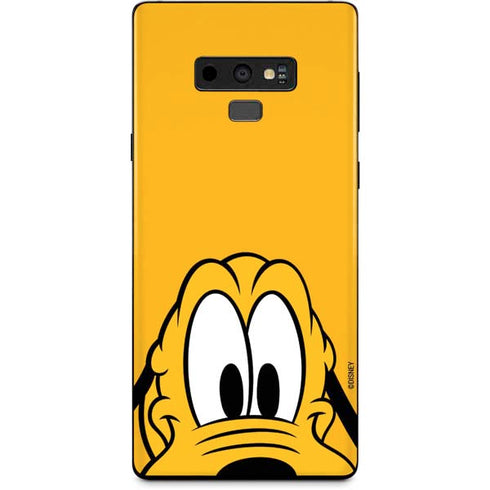 Disney Friends Pluto Up Close Galaxy Note 9 Skin